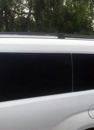 Рейлинги черные короткая, пластиковые ножки для opel combo 2012-2018 гг