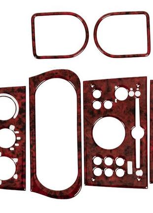 Накладки на панель дерево для opel corsa c 2000-2024 гг