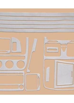 Накладки на панель алюміній для volkswagen jetta 2006-2011 рр