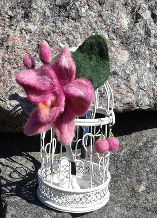 Обруч орхидея2 фото