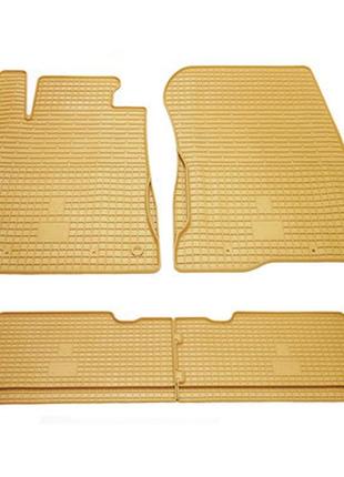 Бежевые коврики (4 шт, stingray premium) для honda civic sedan ix 2011-2016 гг