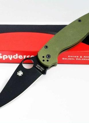 Spyderco paramilitary 2 складной нож раскладной тактический