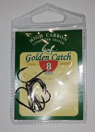 Крючки golden catch deft trap n° 8