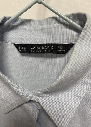 Рубашка с нашивками zara \ рубашка \ блуза9 фото