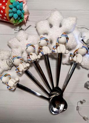 Ложка с единорогом