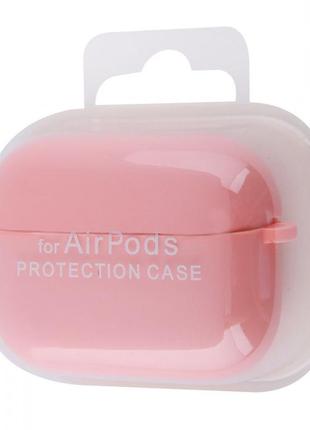 Чохол silicone case full for airpods pro pink sand2 фото