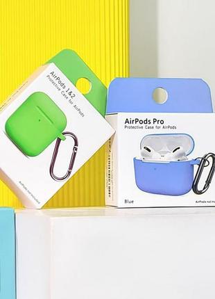 Чохол silicone case new for airpods pro spicy orange5 фото