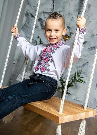 Вышиванка детская для мальчика вышитая рубашка