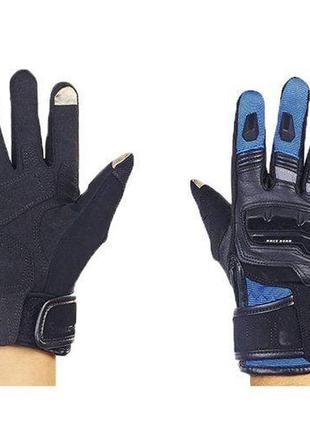 Моторукавички mc17b m чорно-синій (07439009), scoyco