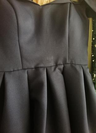 Коктельне плаття міді chi chi london, вечернее платье с открытыми плечами8 фото