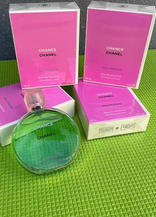 Chanel chance eau fraiche туалетна вода жіноча 100ml