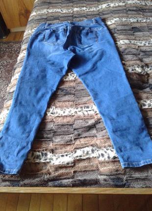 Джинси великого розміру. тканина джинс -стрейч.3 фото