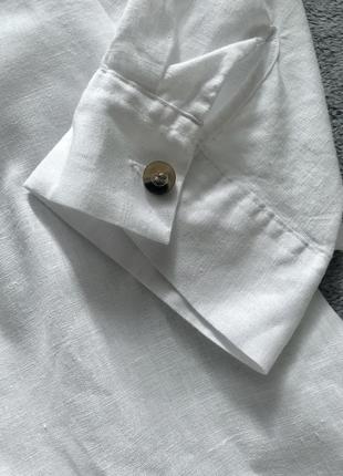 Белая стильная рубашка3 фото