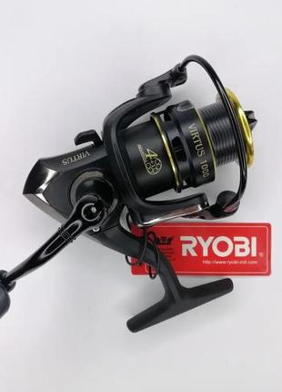 Катушка ryobi virtus 1000 4+1 спиннинговая для рыбалки на хищника3 фото