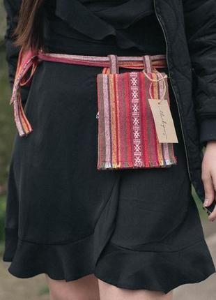 Сумка-гаманець "гаман гобеленовий є" ручна робота в етно стилі.