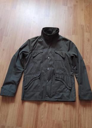 Куртка вітровка колір хакі 46-48