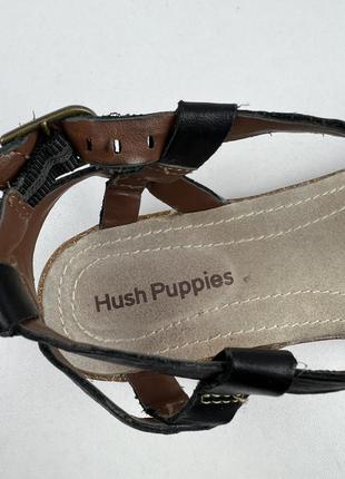 Женские кожаные босоножки hush puppies5 фото