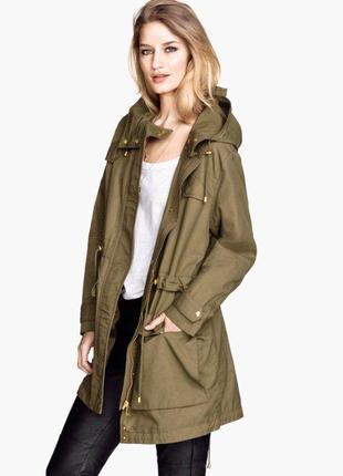 Парка ветровка h&m