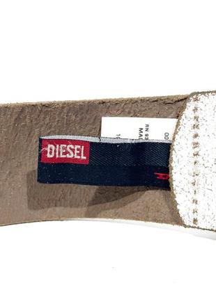 Винтажный кожаный ремень diesel forik9 фото