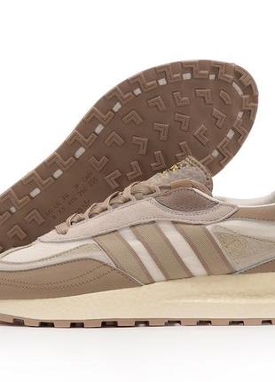 Adidas retropy e5 beige white.5 фото