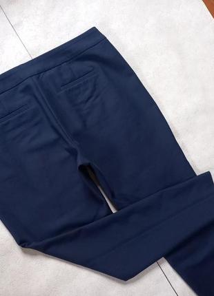 Коттоновые брендовые зауженные брюки штаны скинни с высокой талией next, 14 размер.2 фото