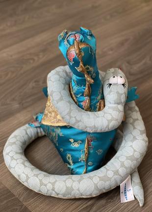 Набор мягких игрушек символов года по китайскому календаре дракон змея