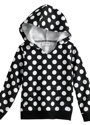 Кофта на флісі капюшонка