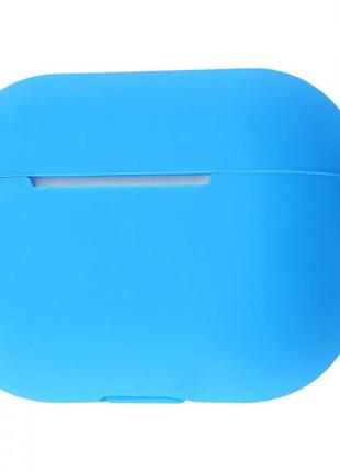 Чохол silicone case new for airpods pro blue