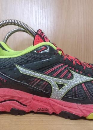 Женские кроссовки mizuno wave mujin 3 trail running schuhe оригинал, б/у