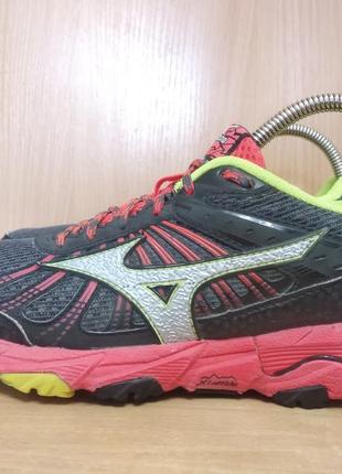 Женские кроссовки mizuno wave mujin 3 trail running schuhe оригинал, б/у2 фото