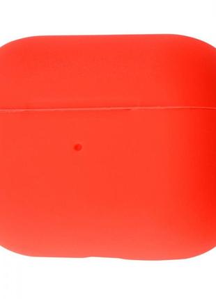 Чохол silicone case slim for airpods pro red