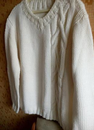 Вязаный мужской свитер  скидка 30%2 фото