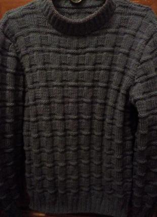 Чоловічий светр в'язаний1 фото