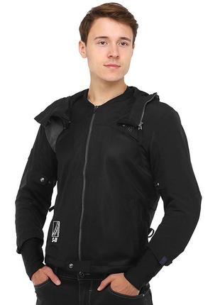 Мотокуртка текстильная с защитой cbp-jk01 m черный (60439099)
