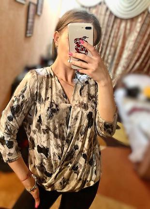 Серебристая блестящая кофта блуза блузка5 фото