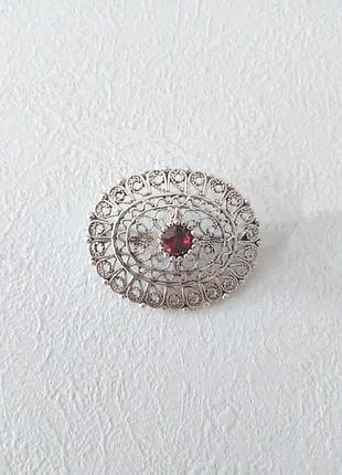 Брошка, срібло 925 проби