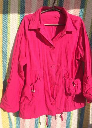 Парка-ветровый хлопок жатка разм.52-54