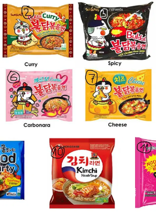 Ramyun рамен лапша кімчі рамьон kimchi ramen корейская лапша/верм13 фото