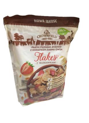 Special flakes bran flakes crownfield 500 g кукурузные хлопья мюс