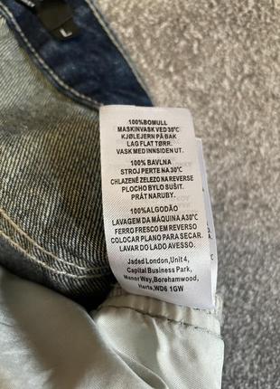 Брюки штаны джинсы штани джинси jaded london джейдед лондон bershka baggy loose fit7 фото