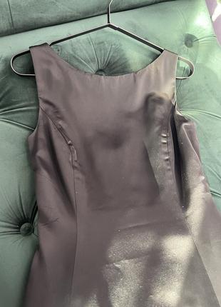 Жіночна класична чорна міді сукня laura ashley4 фото