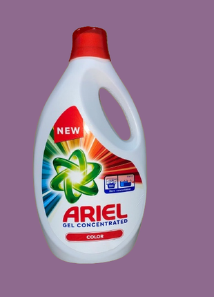 Гель для прання ariel gel color 5,775 л для кольорового