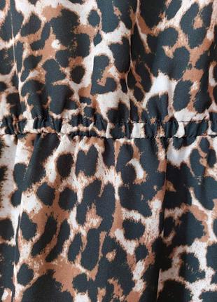 Красивая легкая женская леопардовая кофта, блузка 18\20 размера avon4 фото