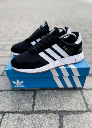 👉 adidas iniki black & white 💣