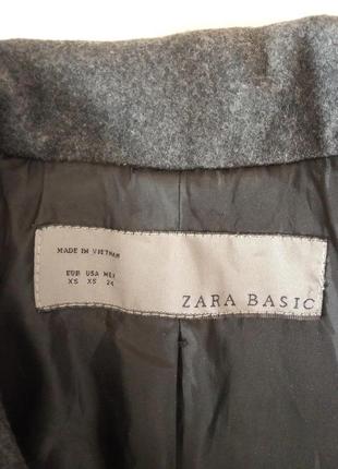 Пальто осеннее весеннее zara basic8 фото