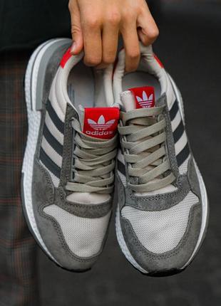 Adidas zx 500 rm gray  🆕 шикарные кроссовки адидас 🆕 купить наложенный платёж2 фото