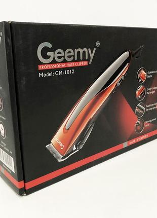 Машинка для стрижки для дому gemei gm-1012 | машинка для стрижки для дому електромашинка nu-690 для волосся