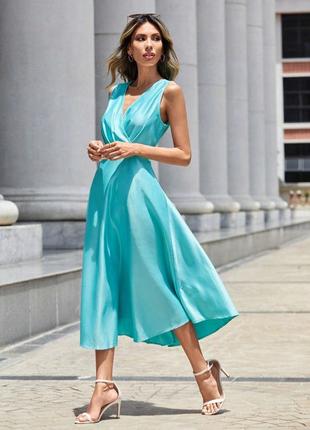 Сукня коктейльна кльош довга класична, 1500+ відгуків, єдиний екземпляр6 фото