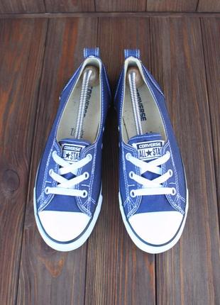 Кеды converse chuck taylor all star ballet lace оригинал 40р мокасины5 фото