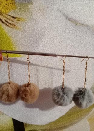 Стильні сережки